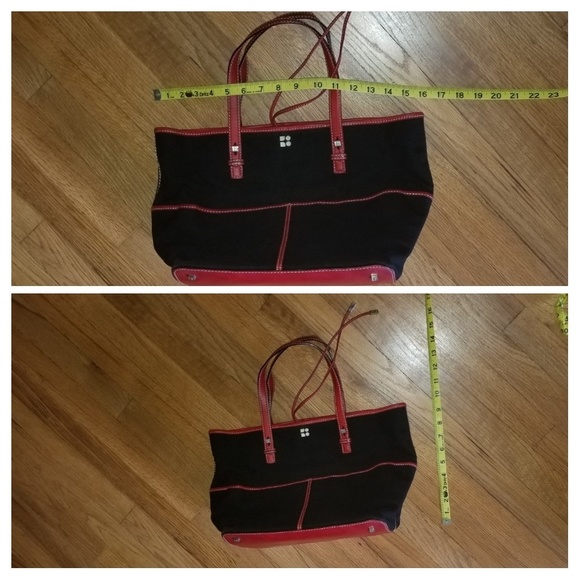 Kate Spade Leather & Canvas Tote - Picture 7 of 8